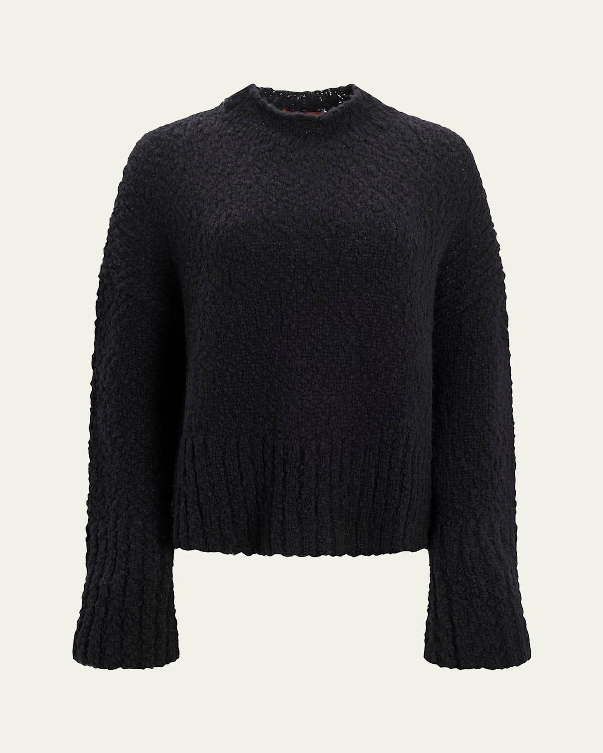 Cody Mock Neck Wool Sweater