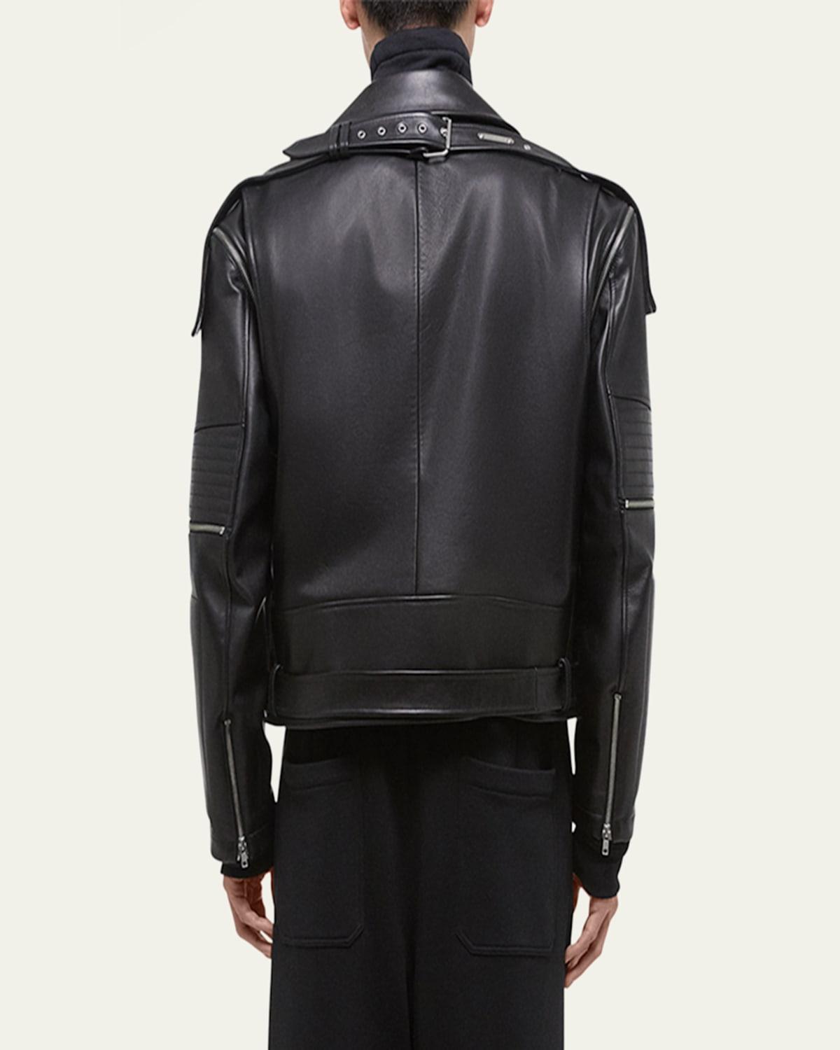 Men's Astro Leather Biker Jacket