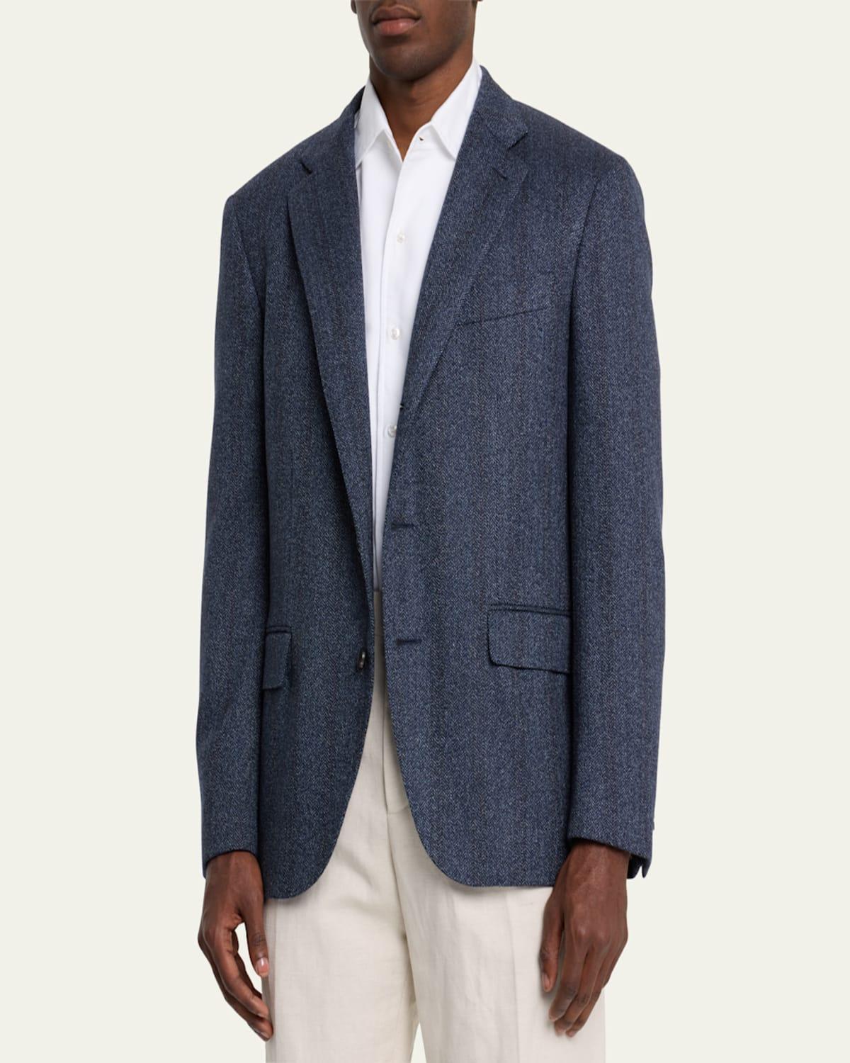 Men's Cashmere Torino Single-Breasted Sport Coat