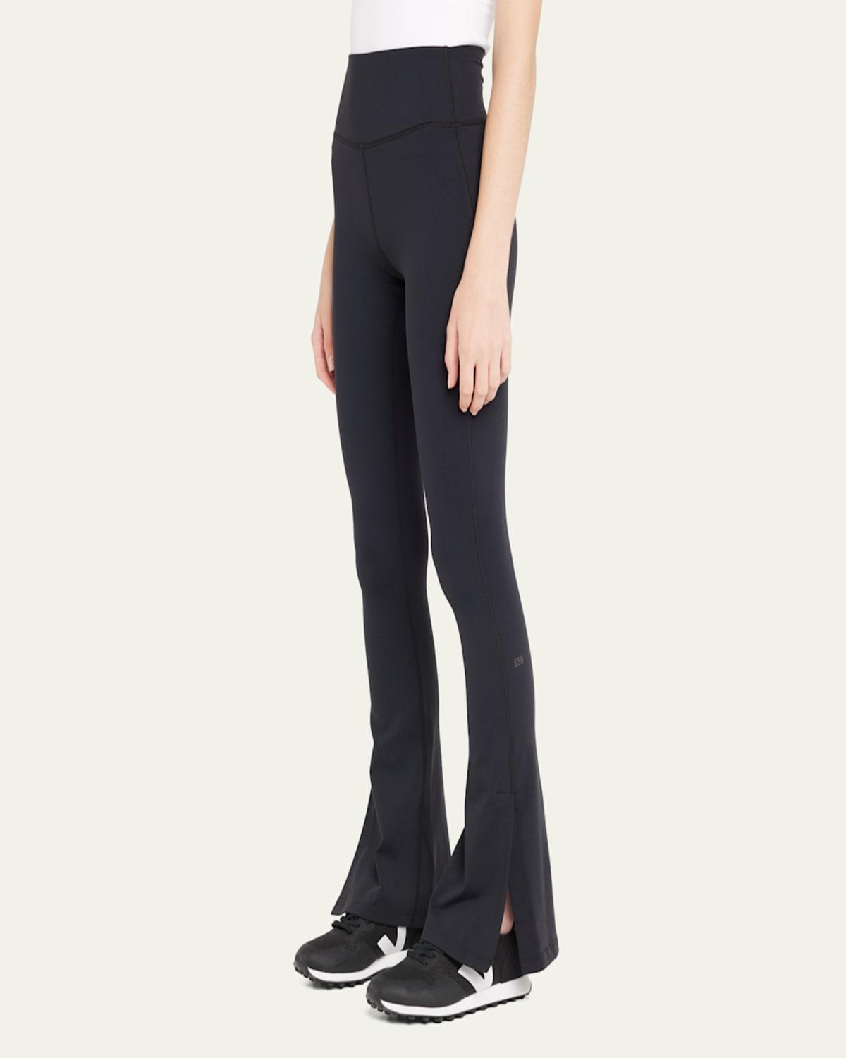 Racquel High-Waisted Slit Flare Pants