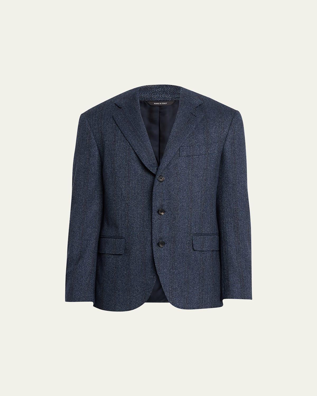 Men's Cashmere Torino Single-Breasted Sport Coat