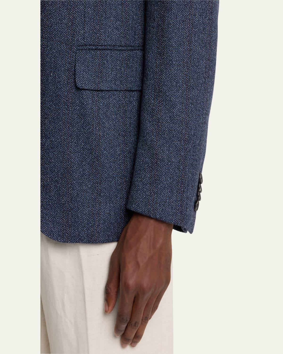 Men's Cashmere Torino Single-Breasted Sport Coat