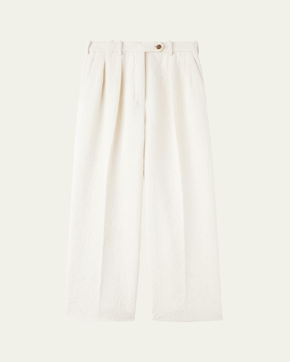 Bart Silk Cloquet Trousers