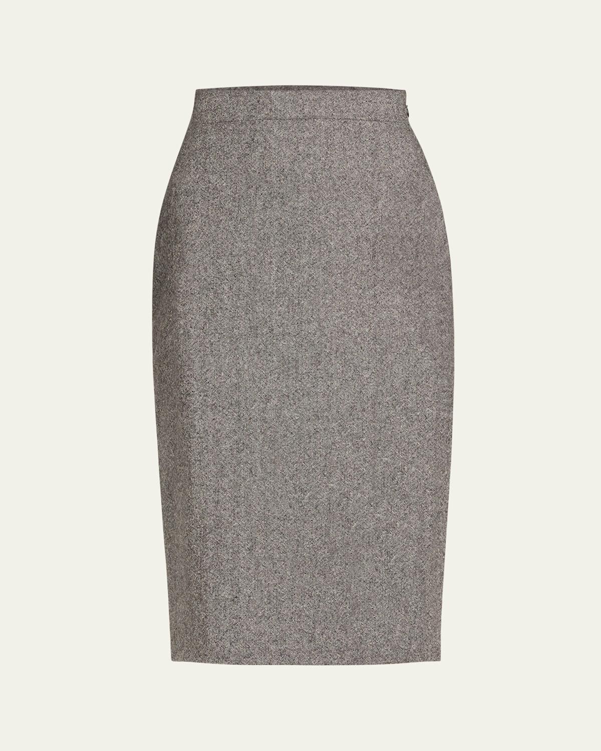 Ursula Wool Pencil Skirt