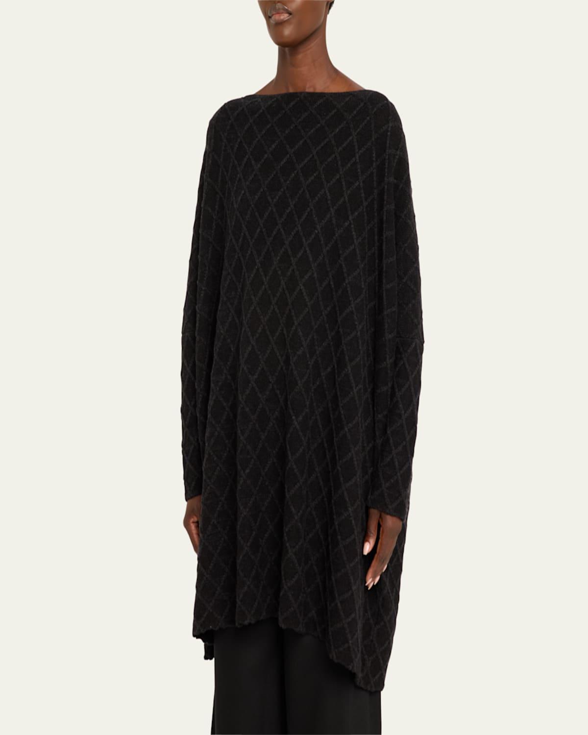 Square Slim Sleeve Sweater (Long Plus Length)