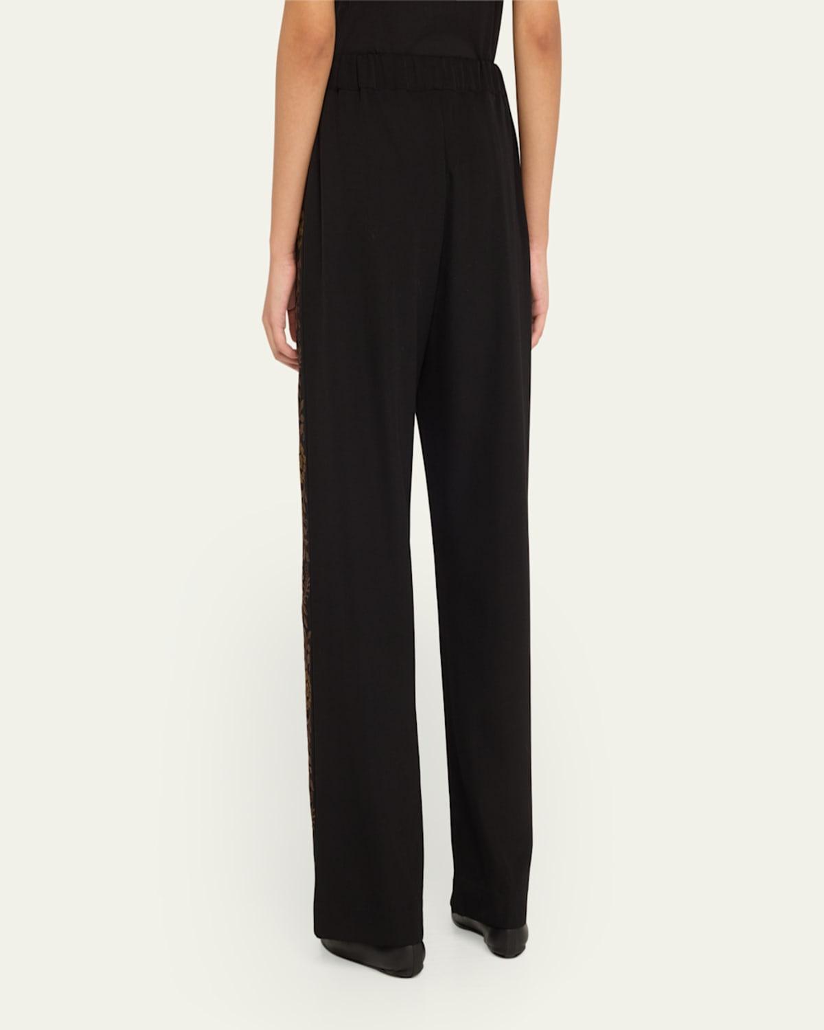 Cairo Mirrored Wool Trousers