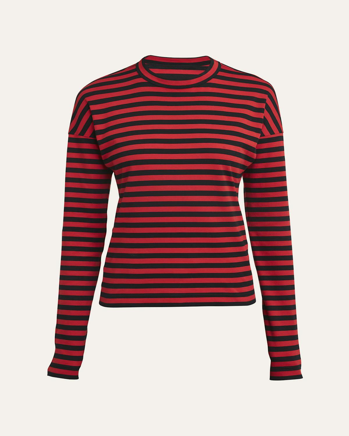 Riga Marinaio Striped Jersey Long-Sleeve Shirt