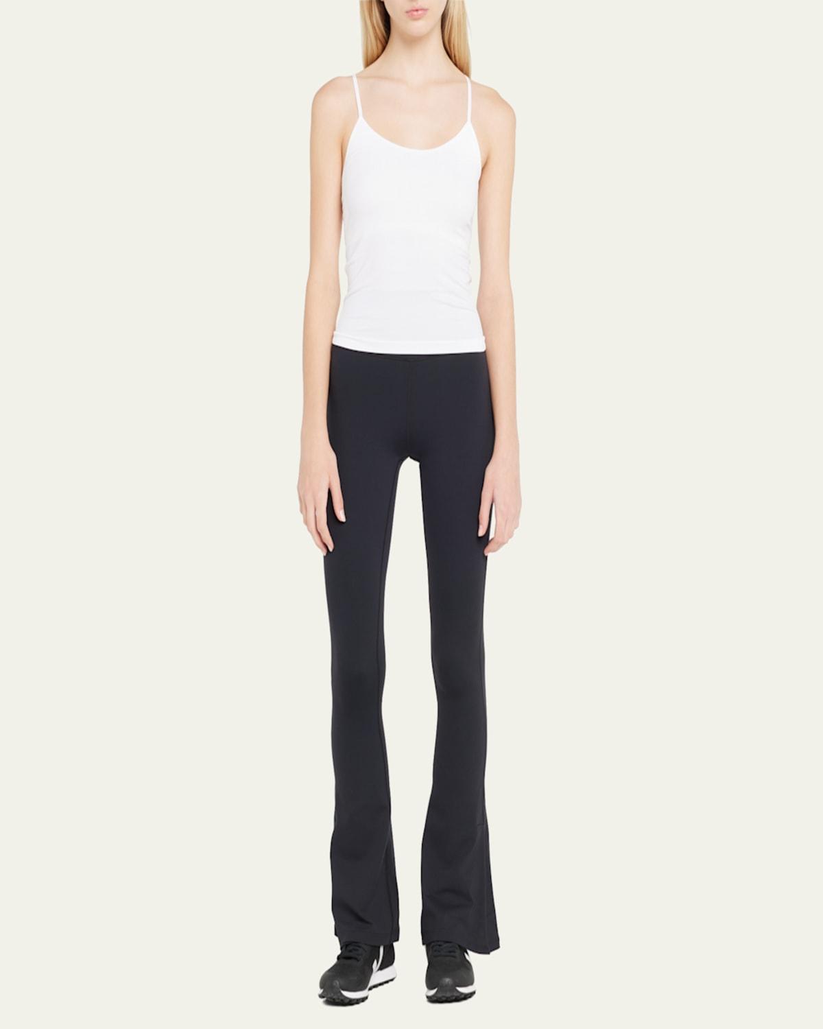 Racquel High-Waisted Slit Flare Pants