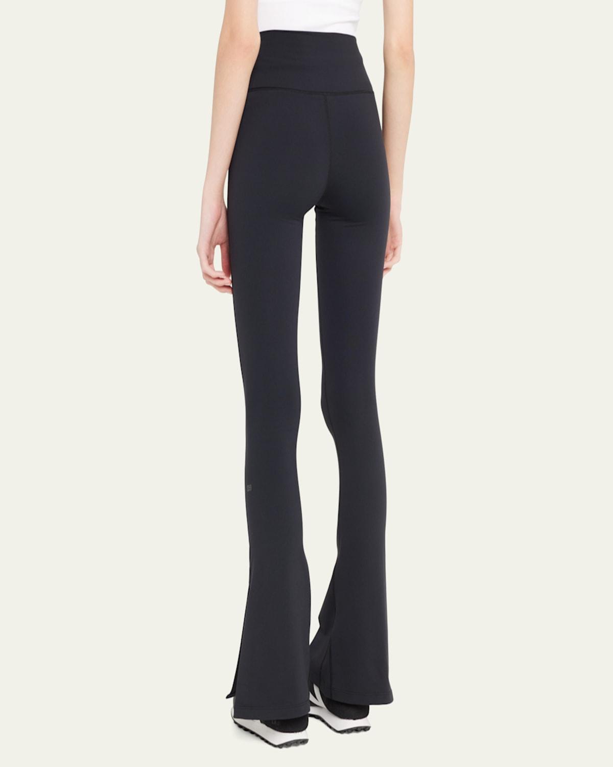 Racquel High-Waisted Slit Flare Pants