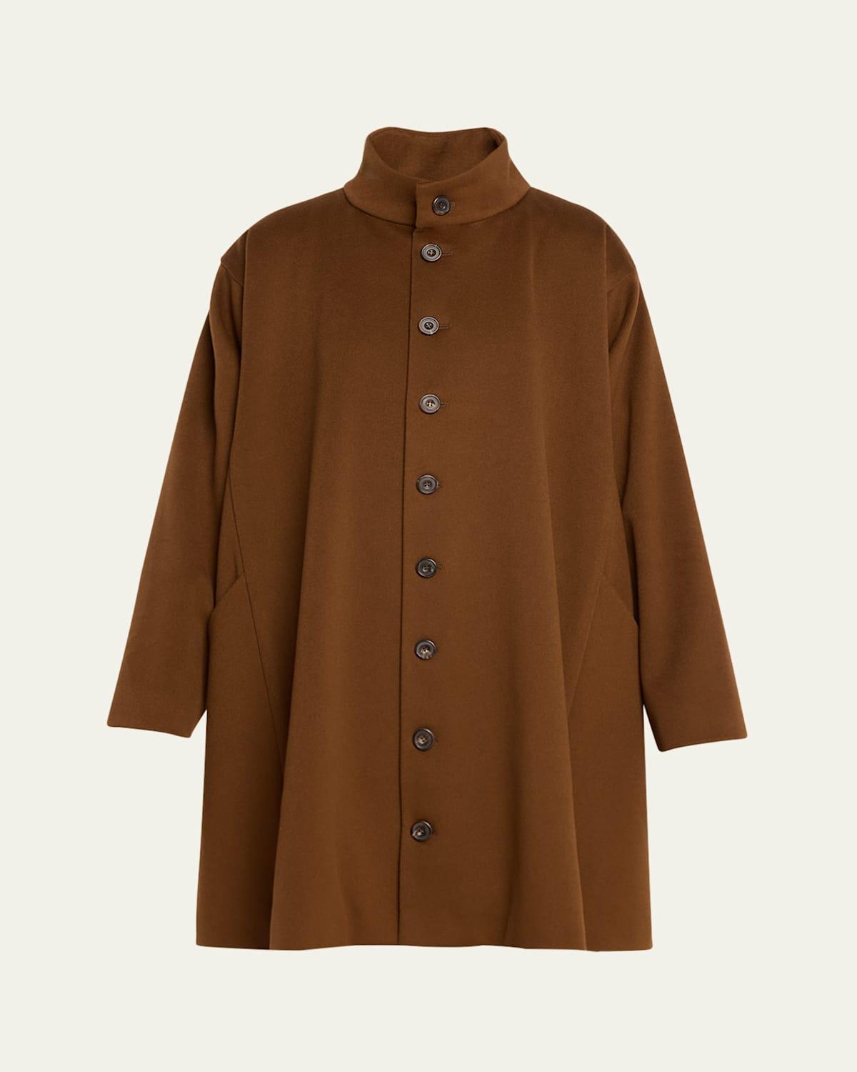 Caucasus Long Wool-Cashmere Coat