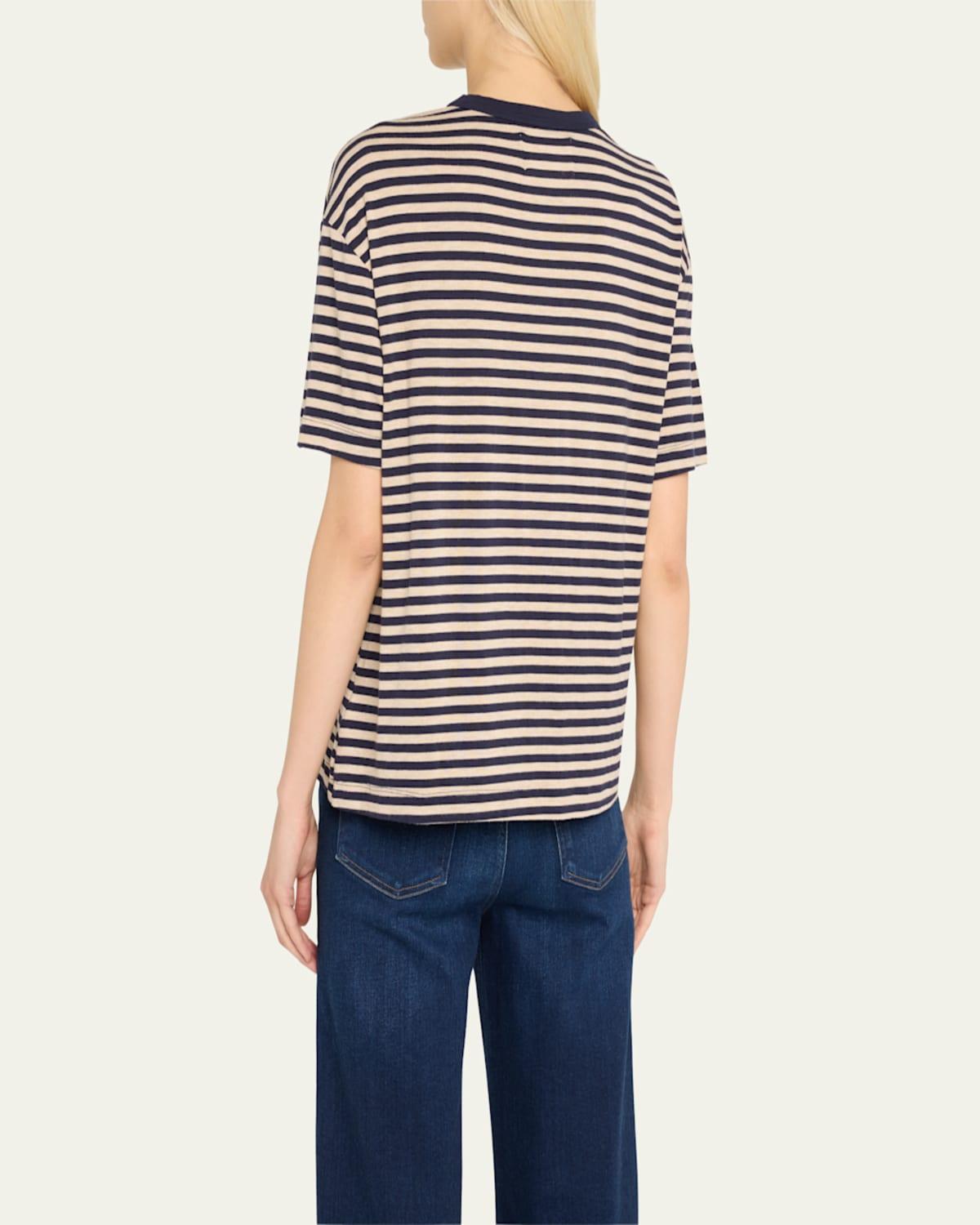 Elisabetta Relaxed Stripe Tee