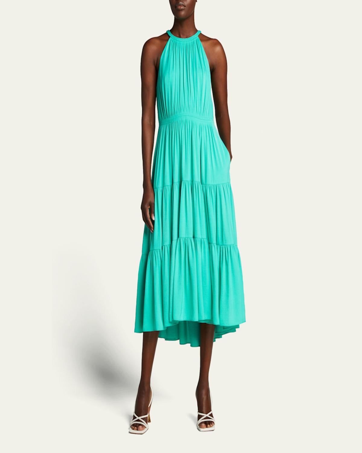 Robin Tiered Halter Dress