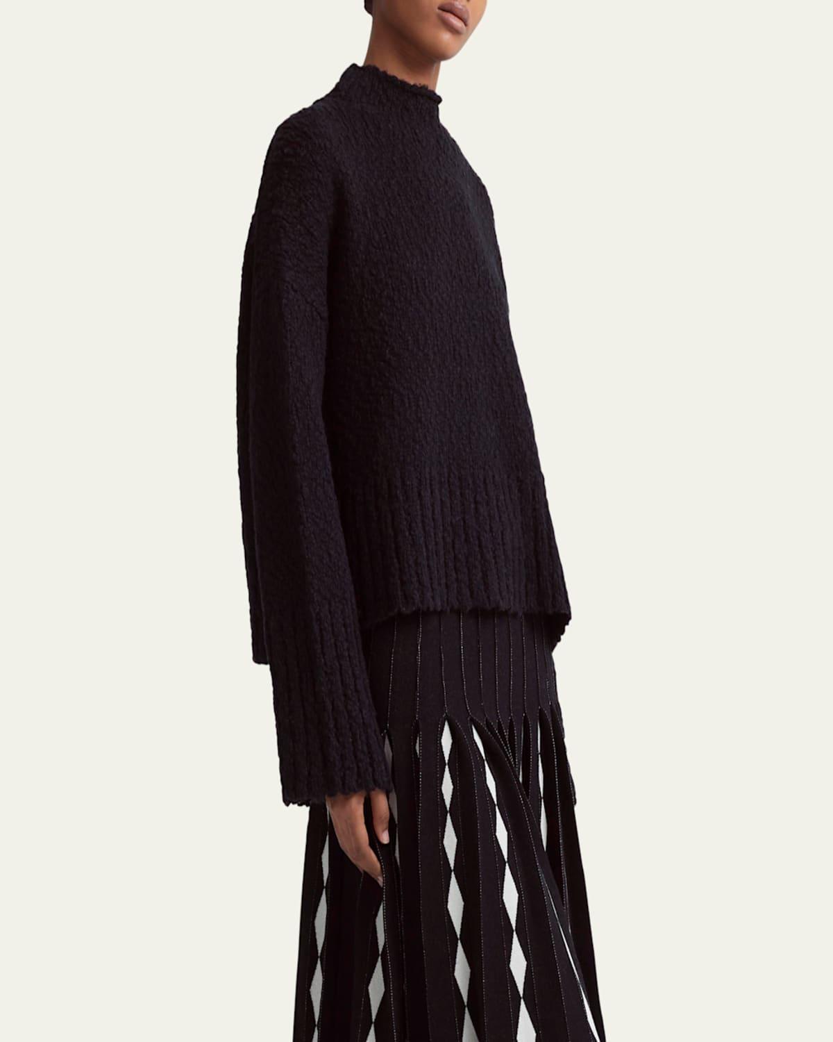 Cody Mock Neck Wool Sweater