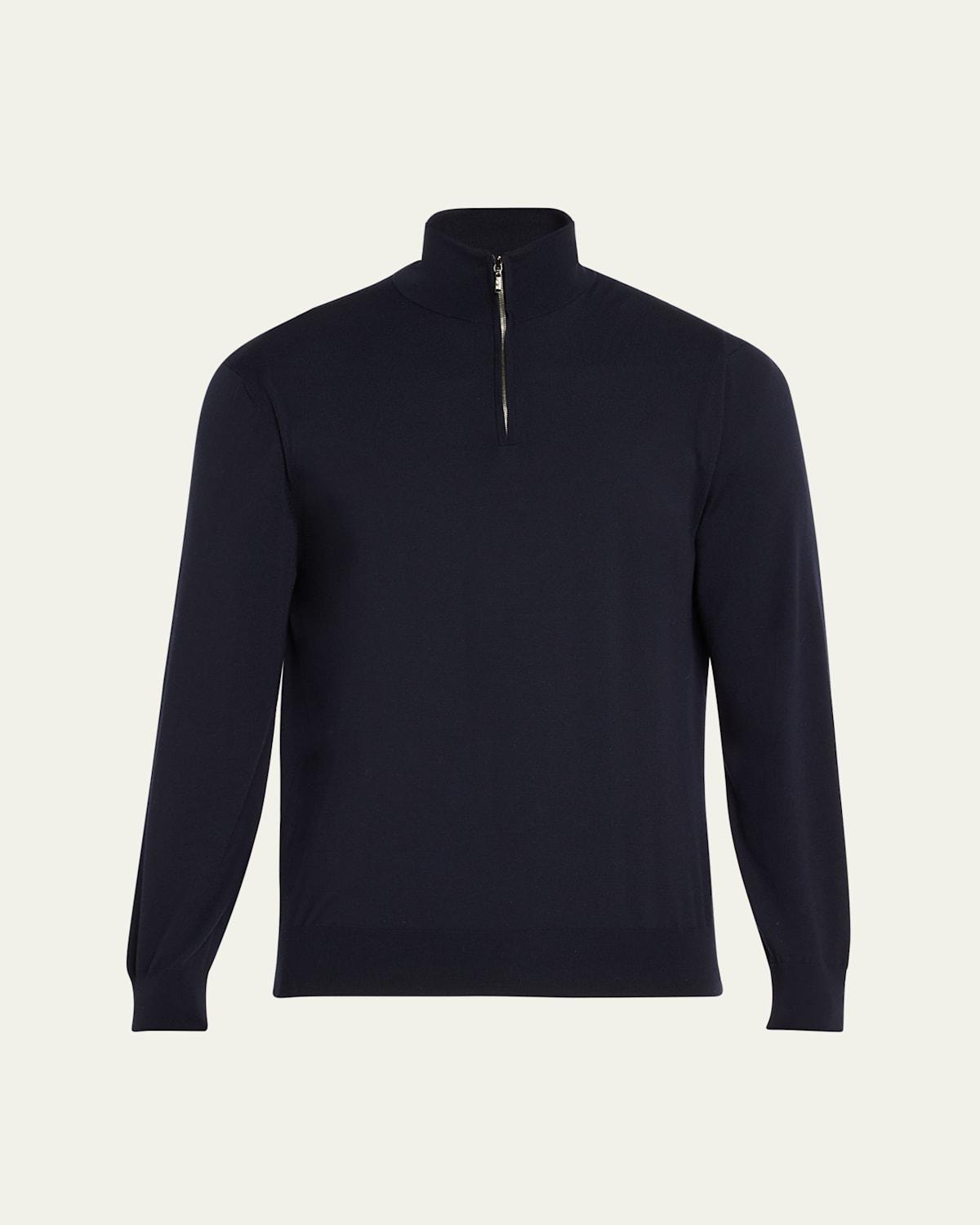 Men's Gift Of Kings Wool Quarter-Zip Sweater