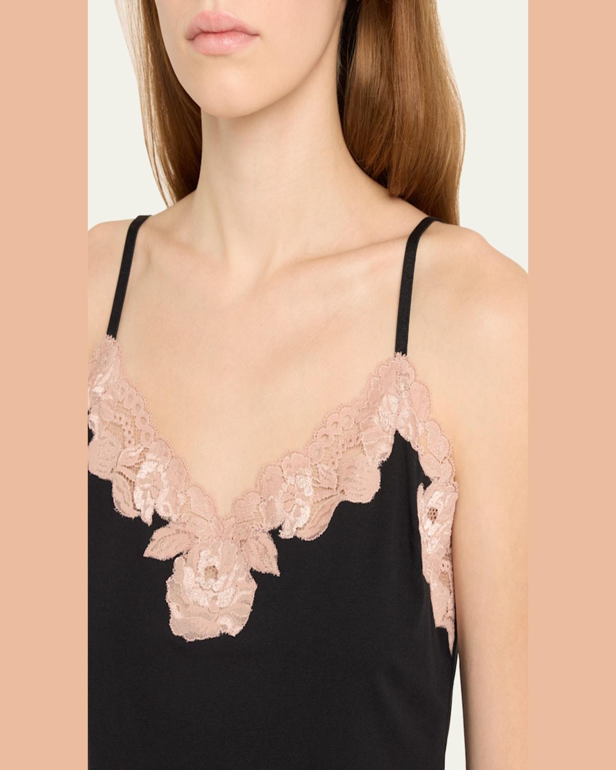 Imagine Lace-Trim Jersey Cami