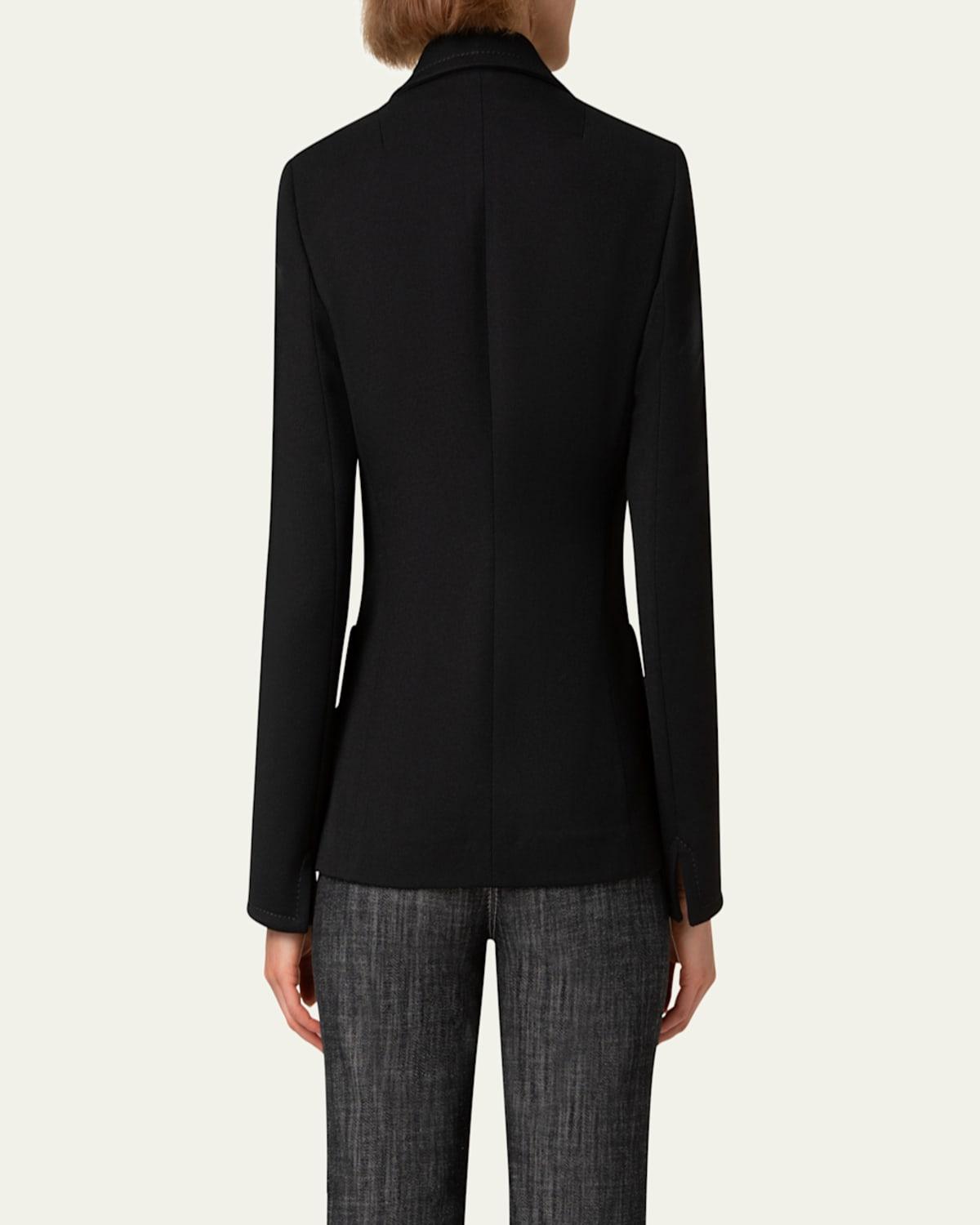 Two-Button Wool Blazer