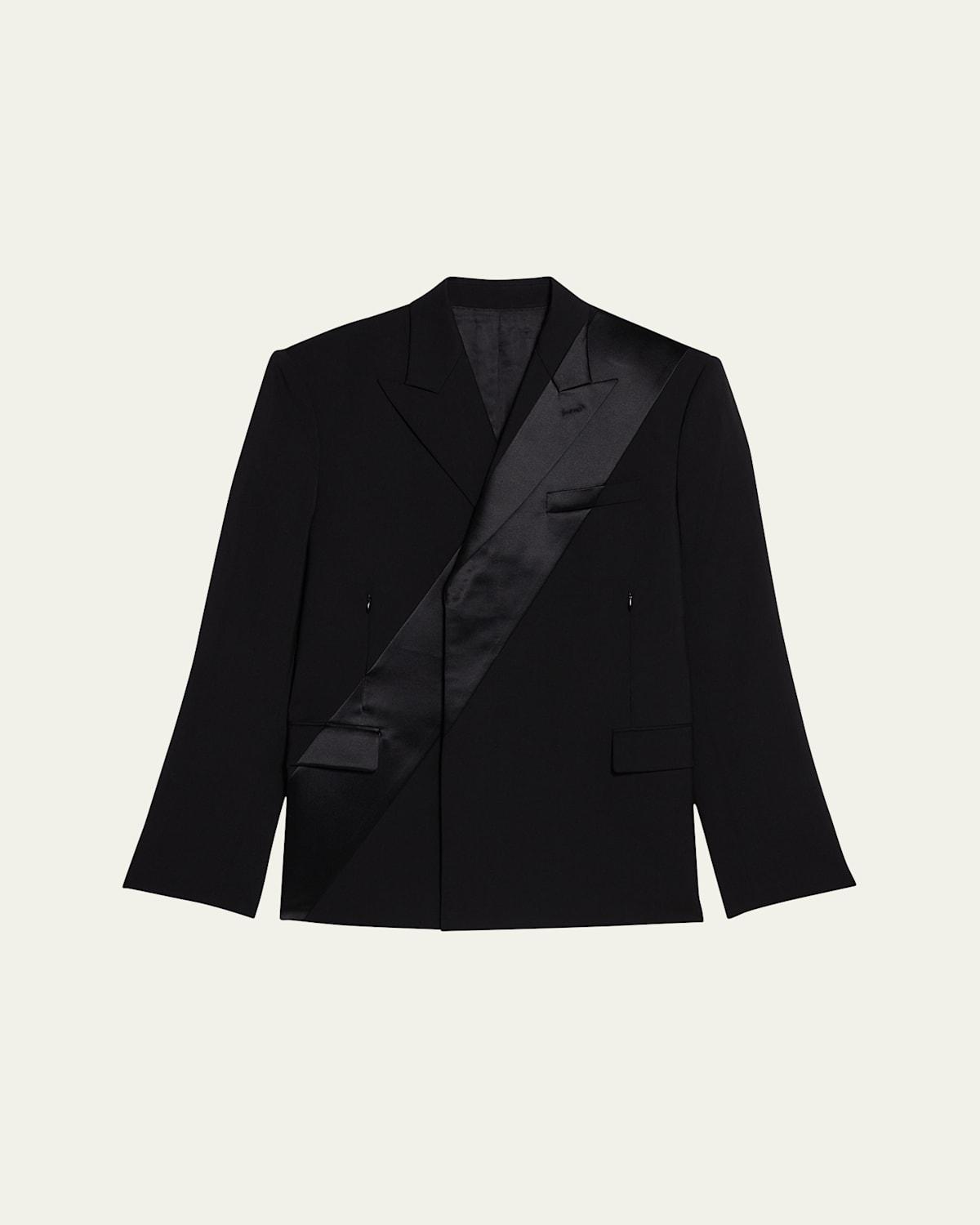 Men's Boxy Tuxedo Blazer