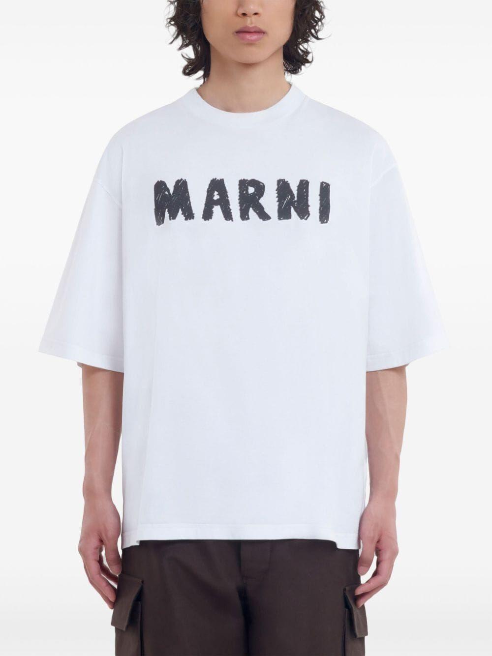 Marni T-shirts And Polos White