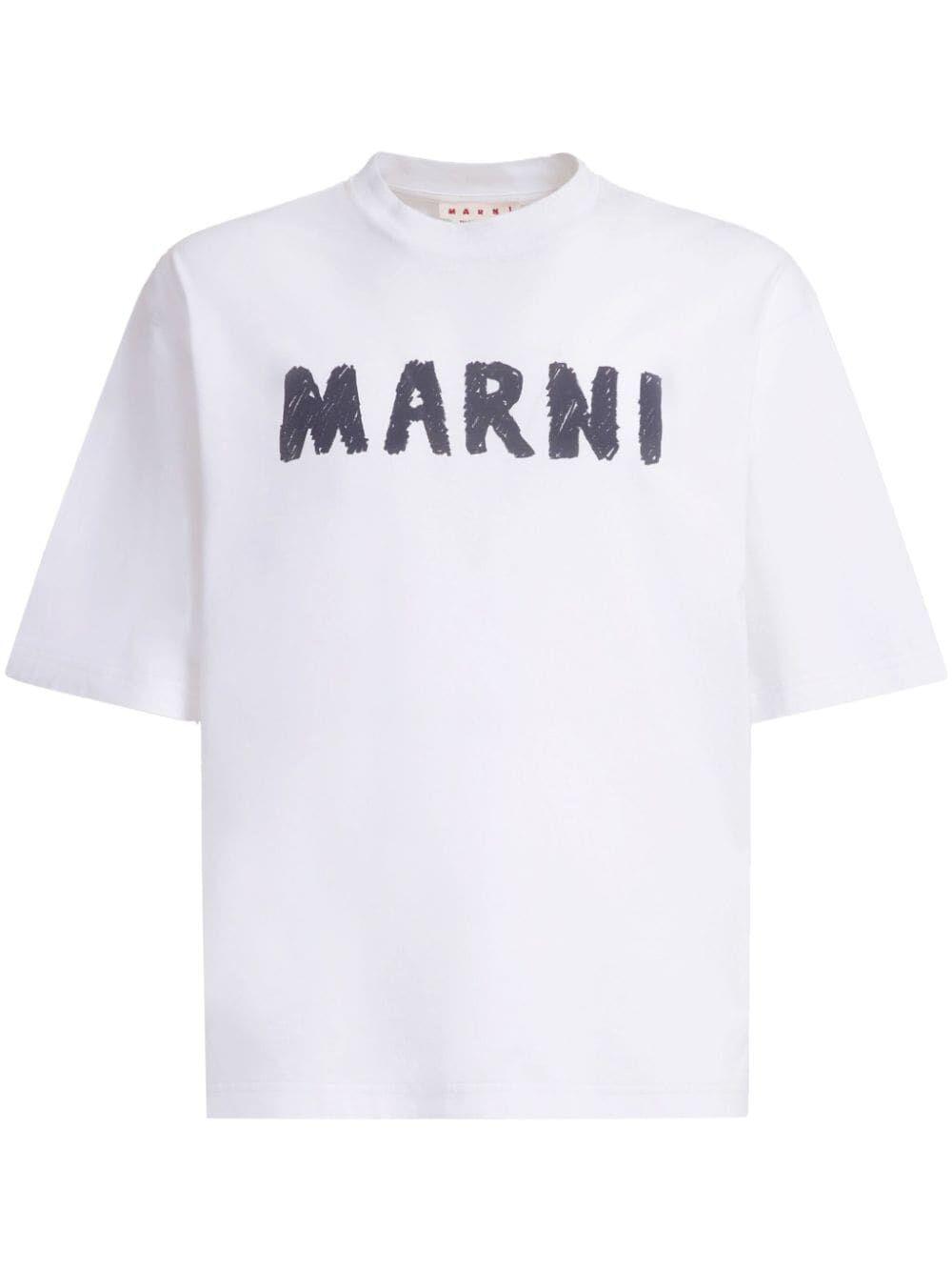 Marni T-shirts And Polos White