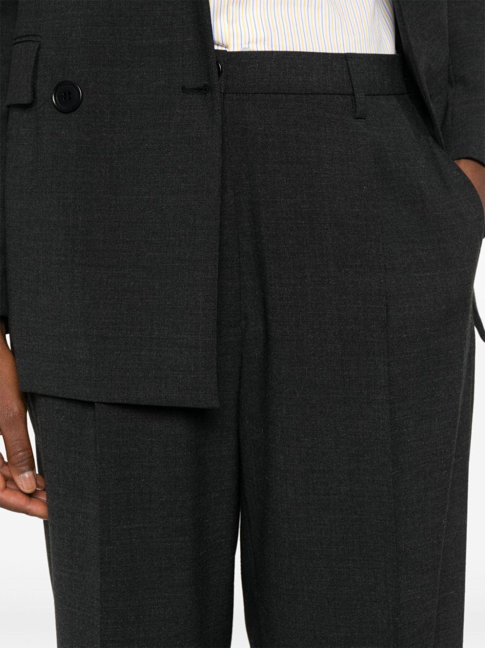 Wide Leg Trousers 2 Pieces Suit