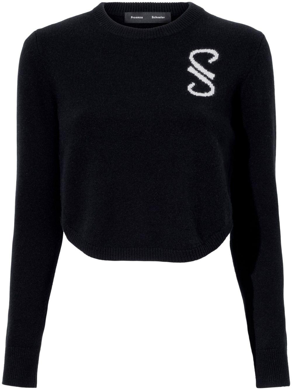 Stella monogram cashmere jumper