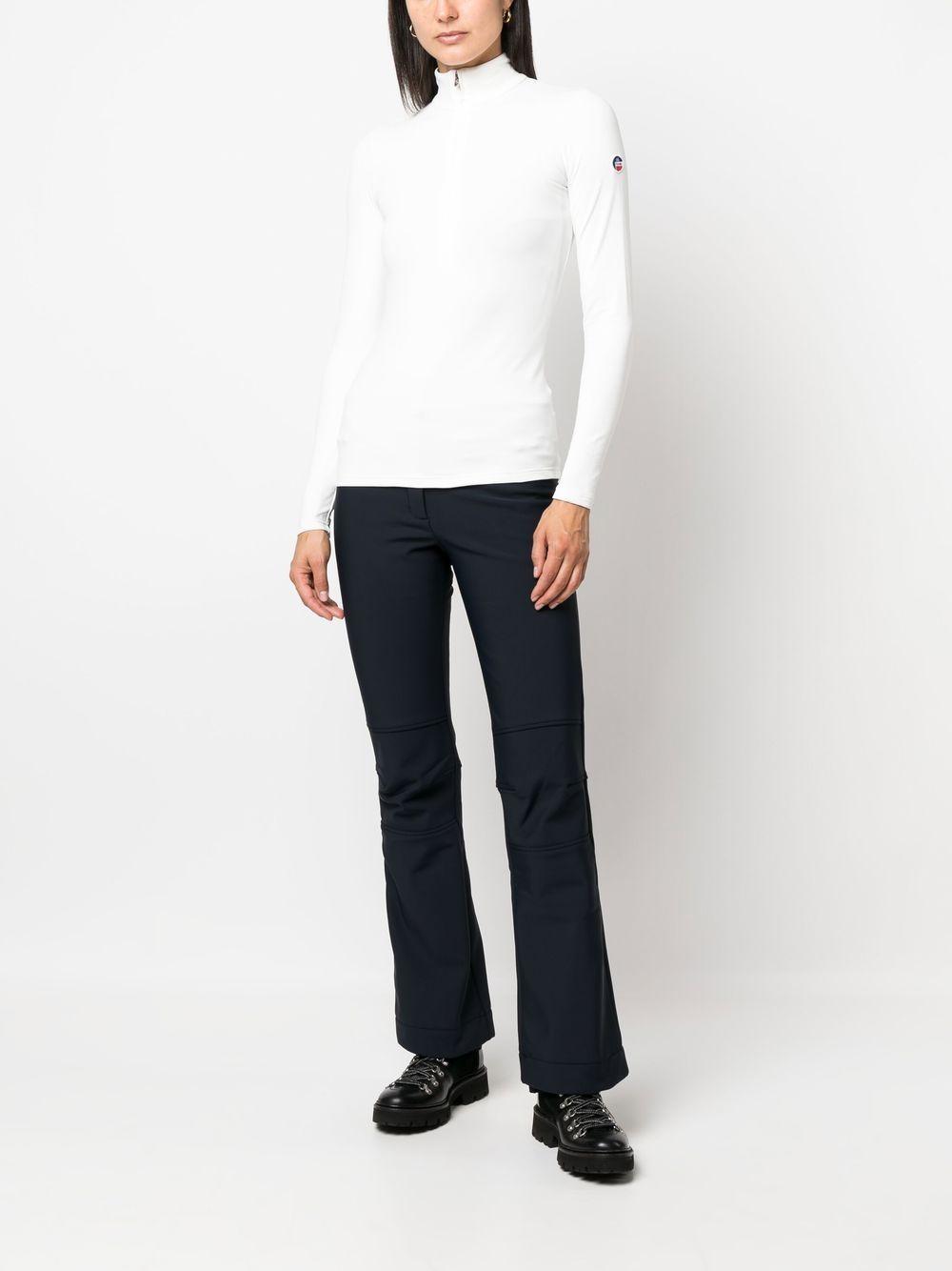 White Gemini V ski base layer