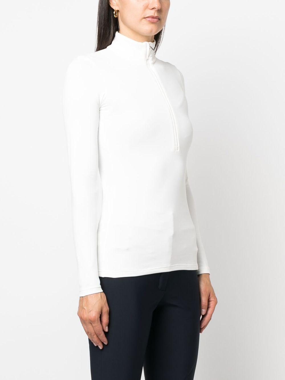 White Gemini V ski base layer