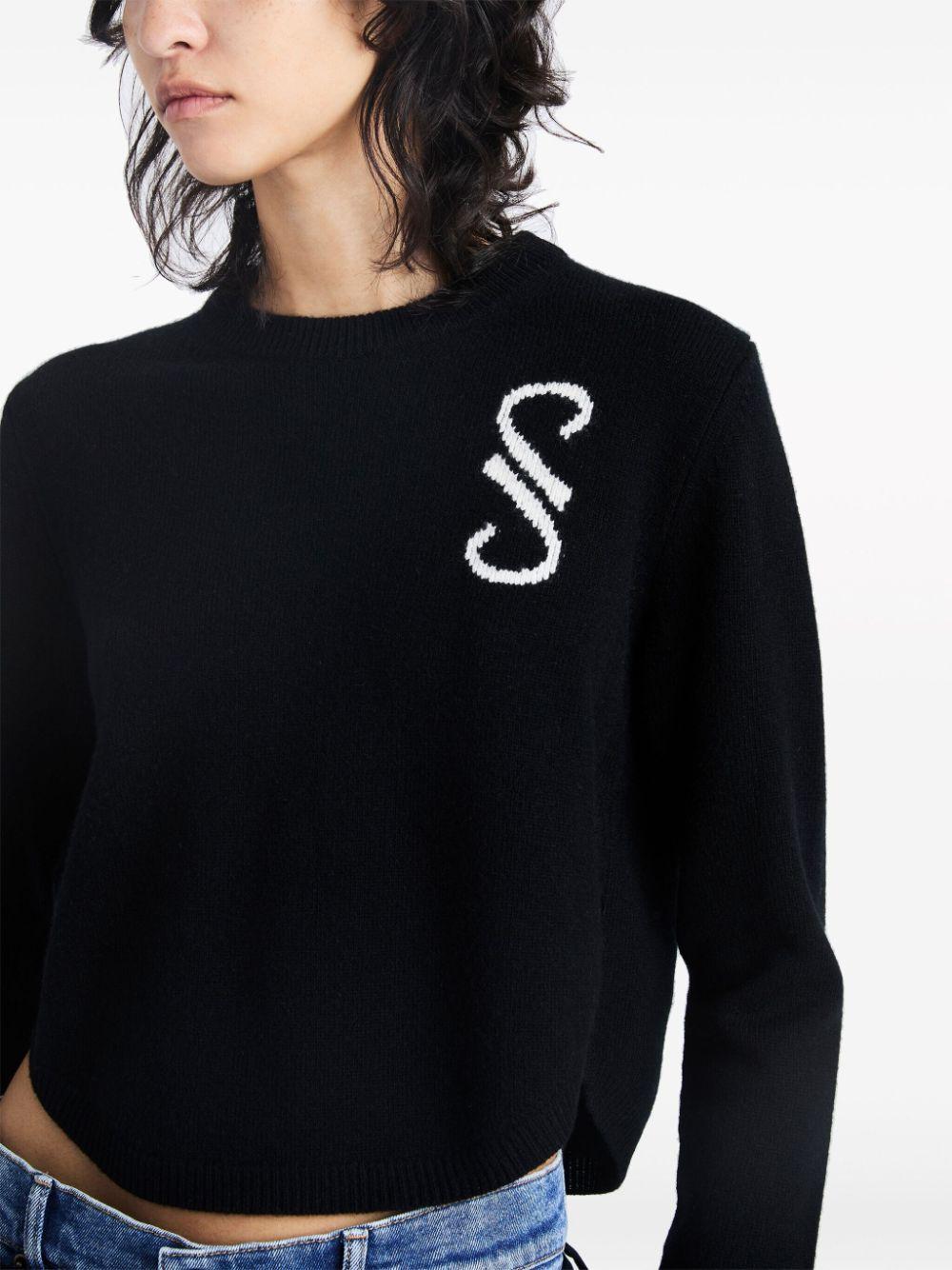 Stella monogram cashmere jumper