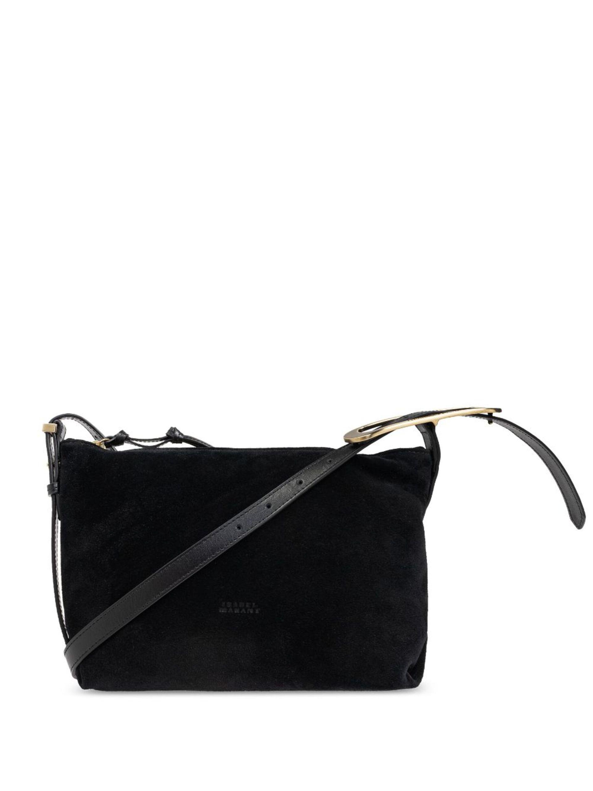 mini Leyden suede shoulder bag