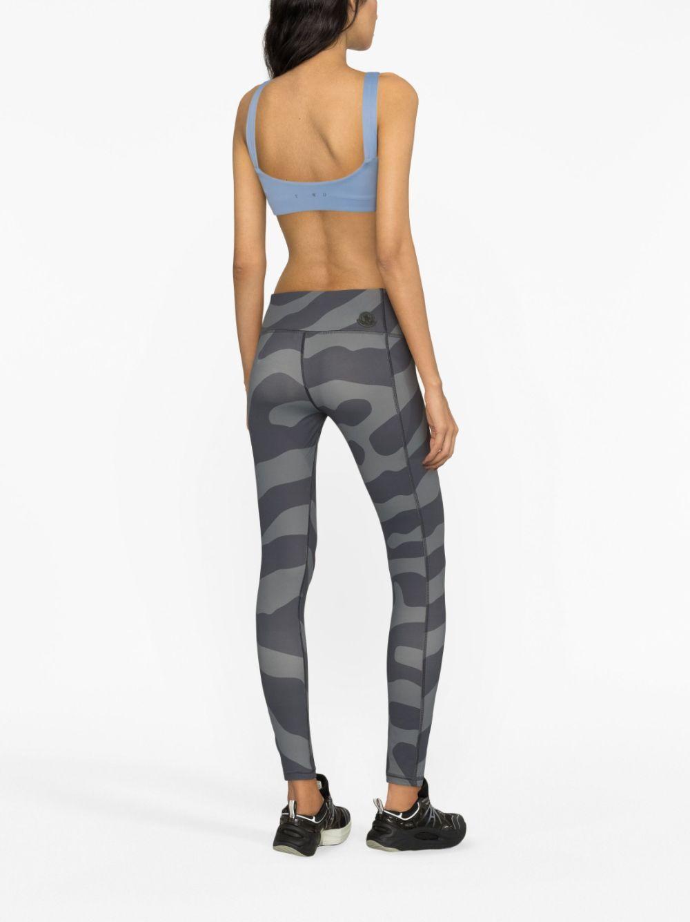 X Salehe Bembury Grey Printed Leggings