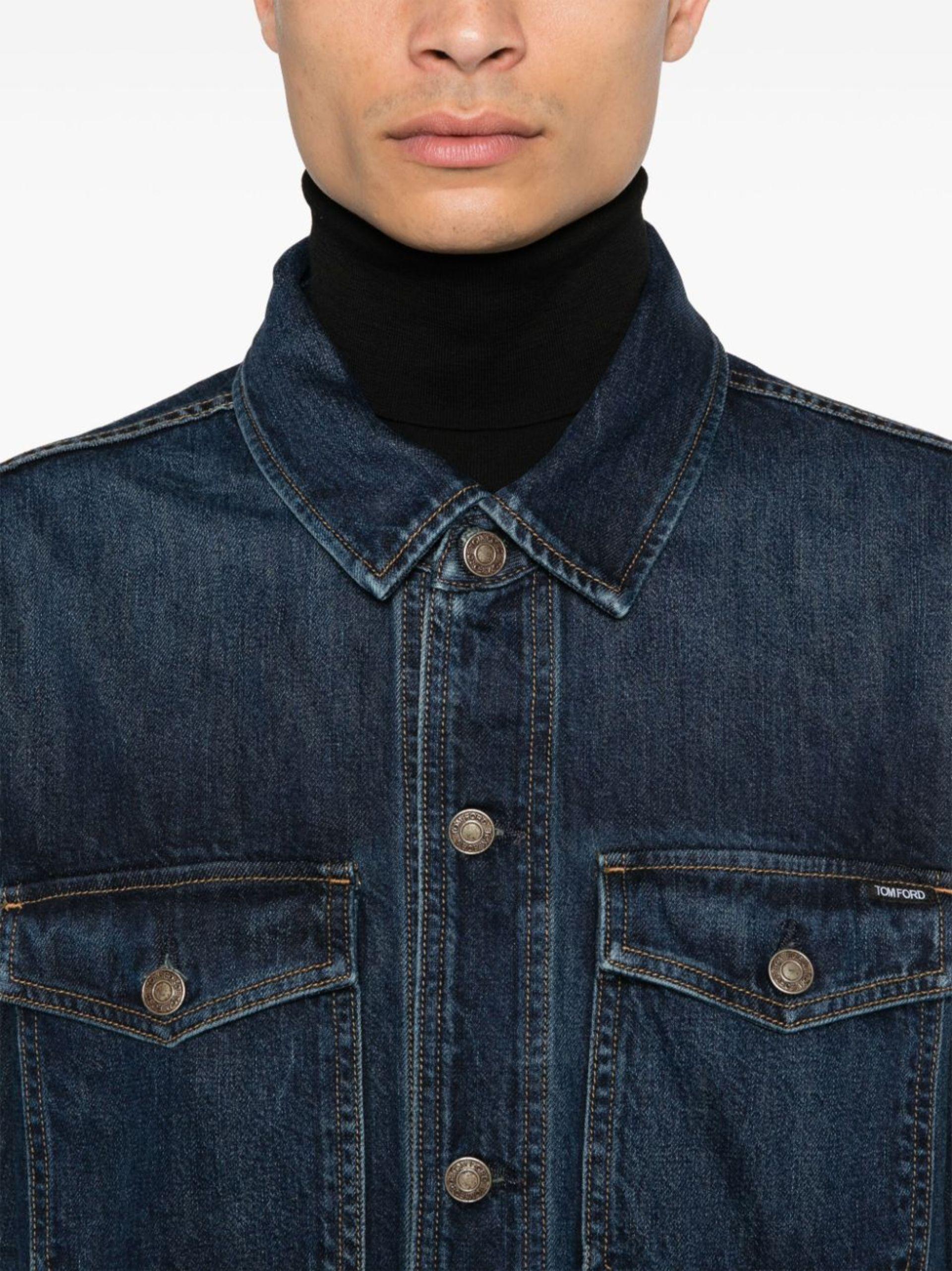 Tom Ford Denim Jacket With Pockets