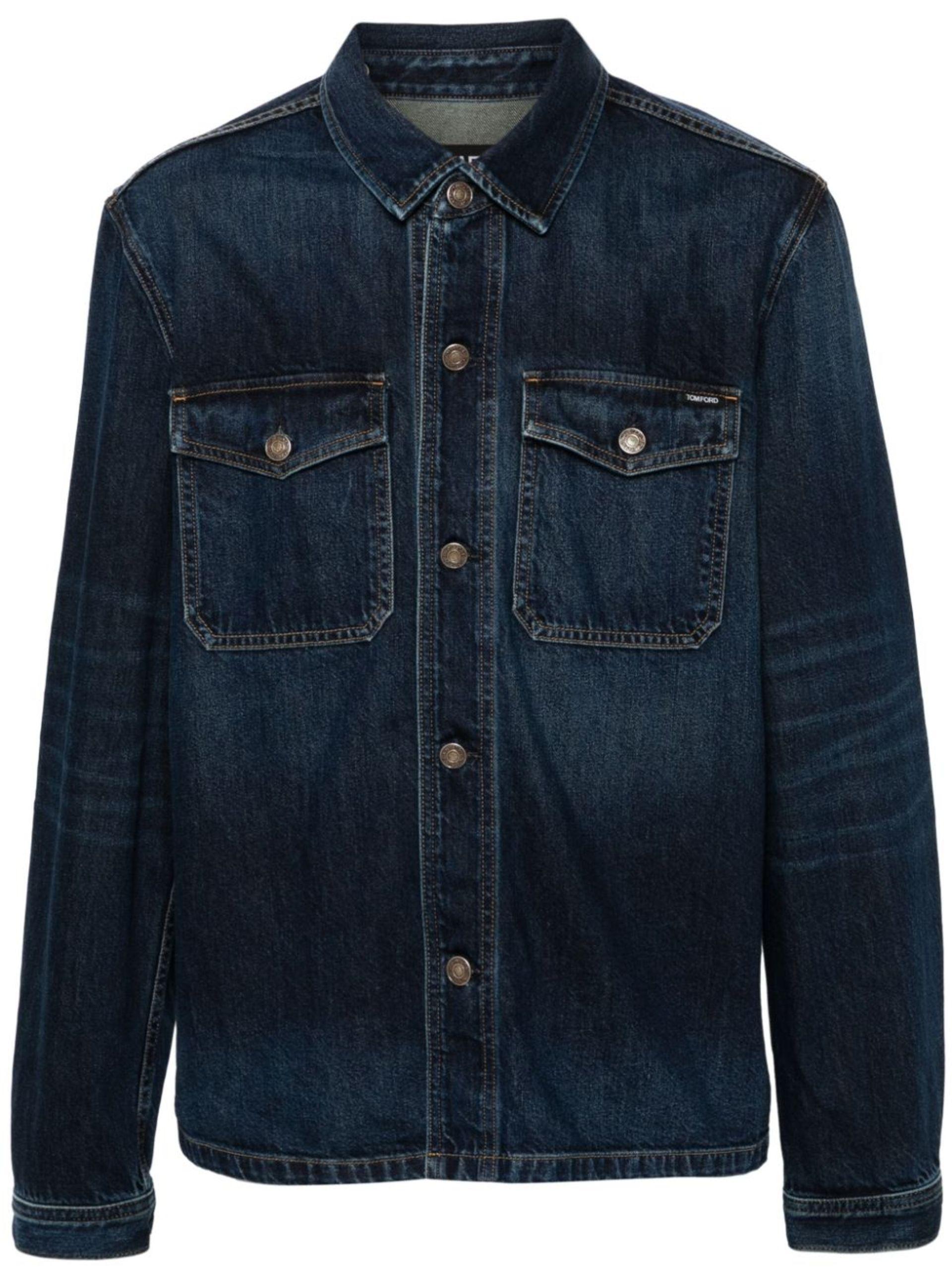 Tom Ford Denim Jacket With Pockets