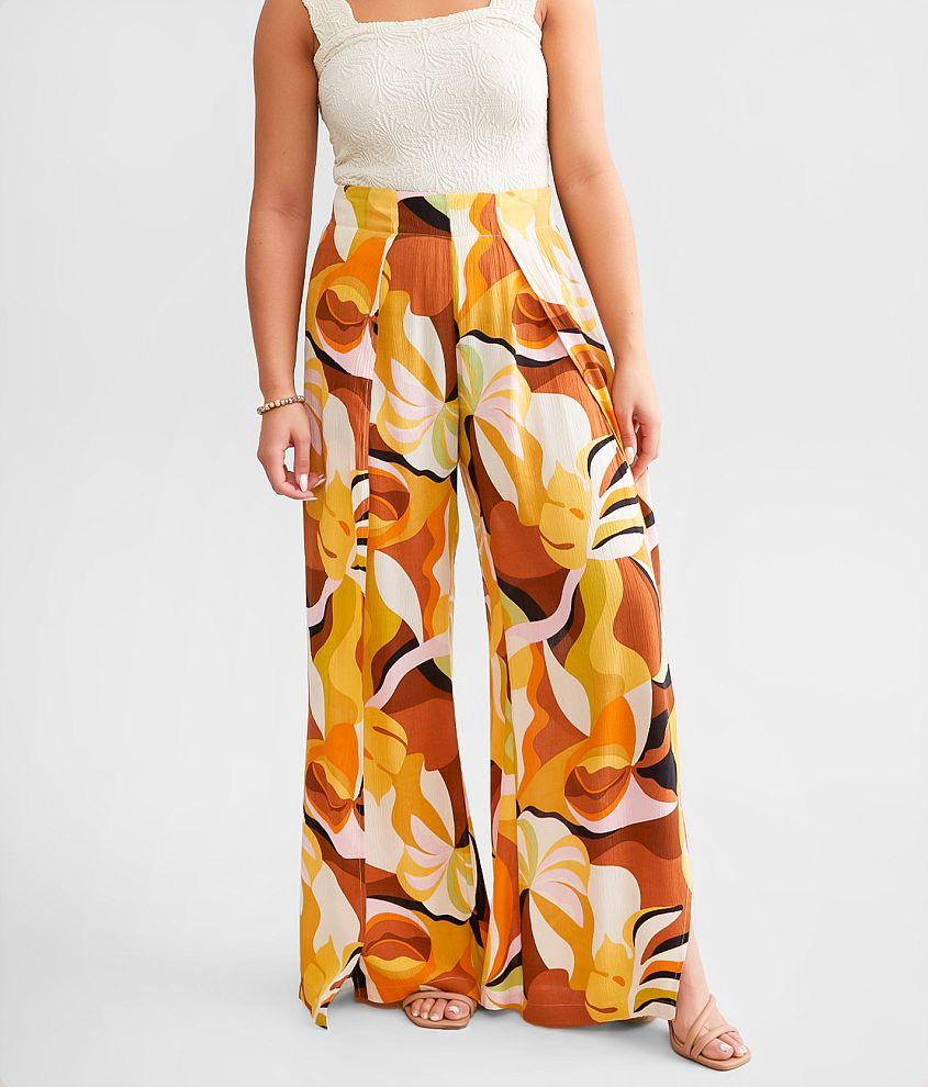 Split Spirit Wide Leg Pant