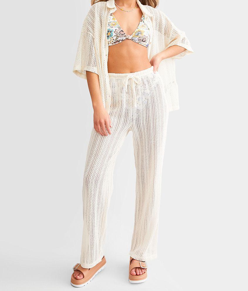 Largo Crochet Beach Cover Up Pant