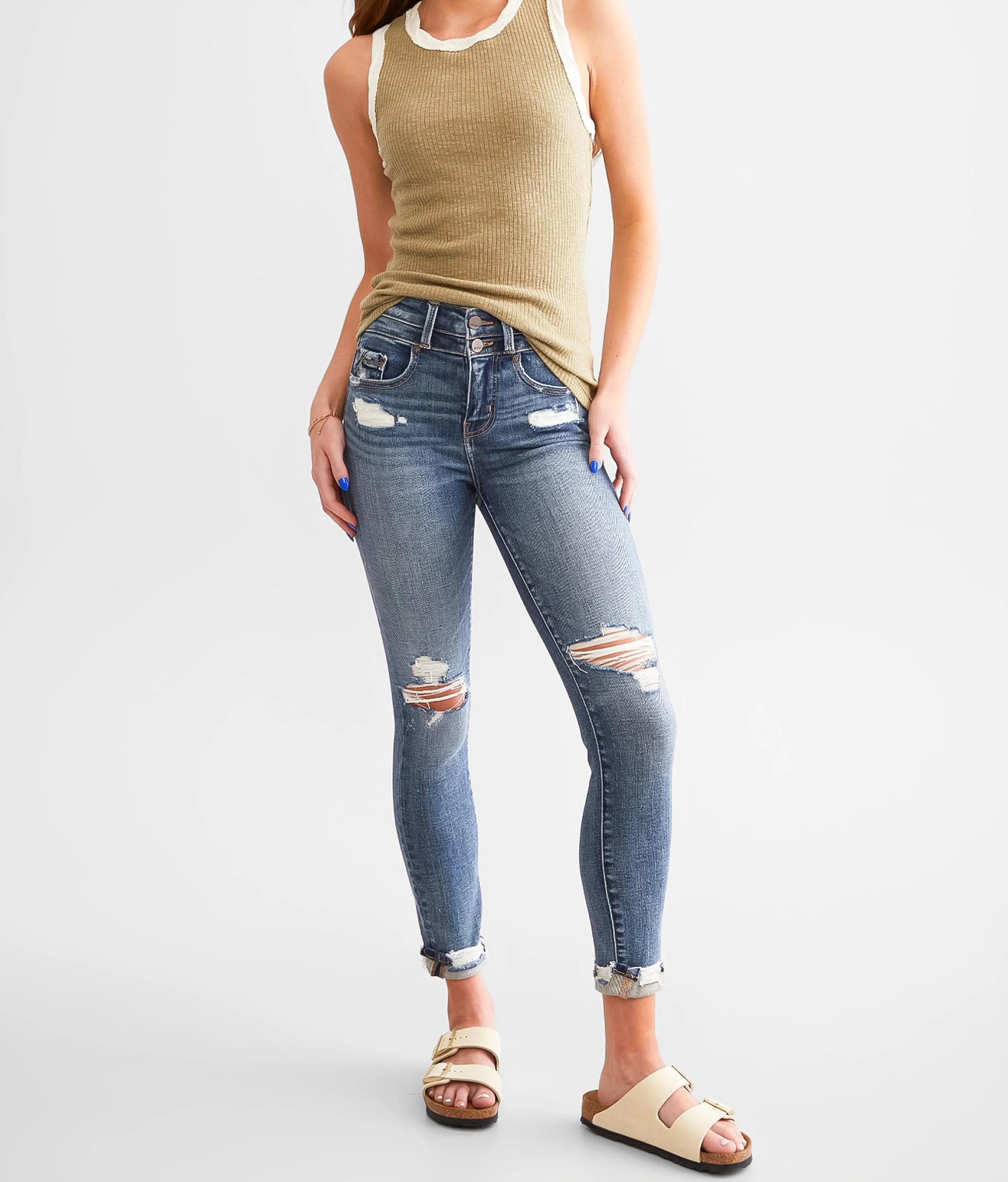 Fit No. 35 Ankle Skinny Stretch Jean