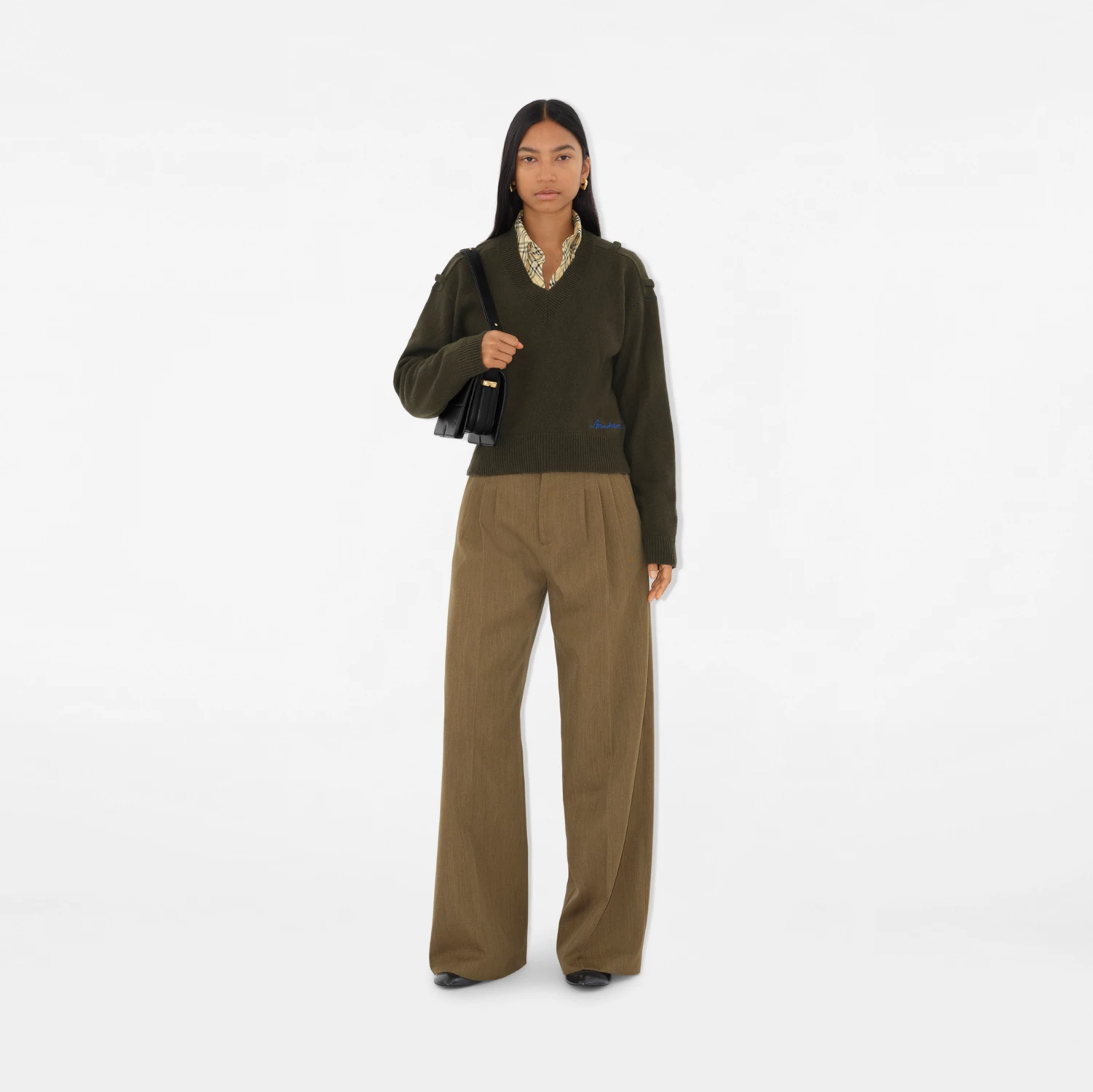 Wool Tailored Trousers