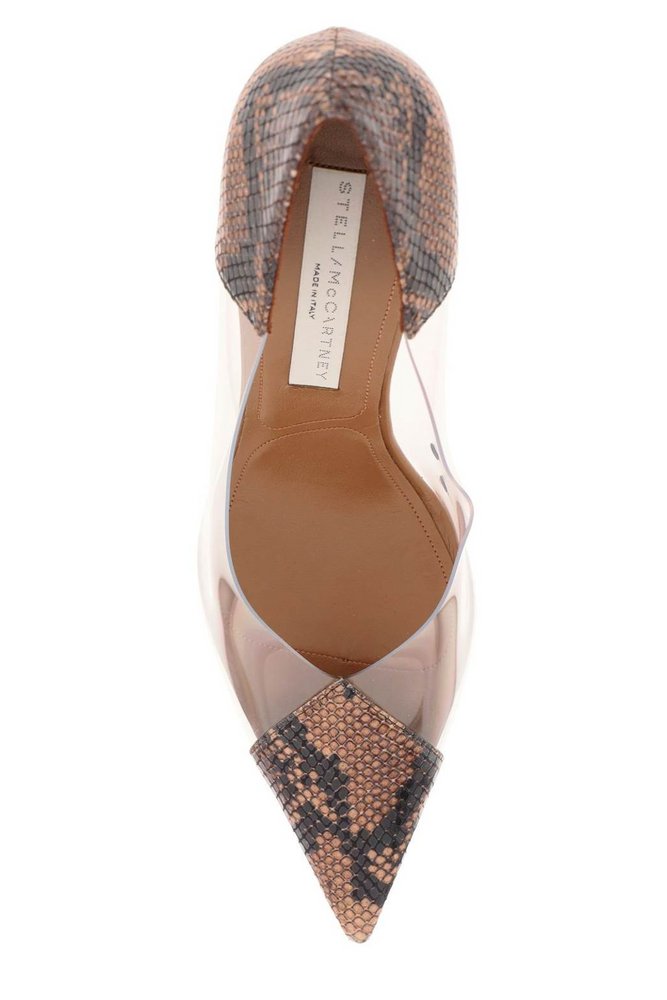 Stella McCartney Graphic Printed Pointed-Toe Pumps