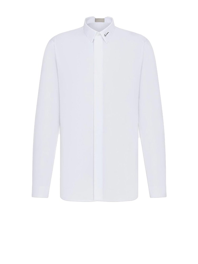 Dior Homme Slim Fit Long-Sleeved Shirt