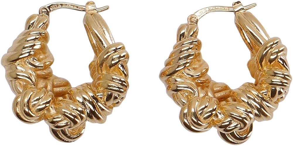 Bottega Veneta Knot Earrings