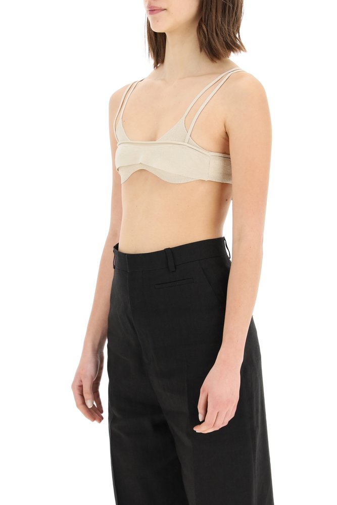 Jacquemus Le Bandeau Novio Bra Top