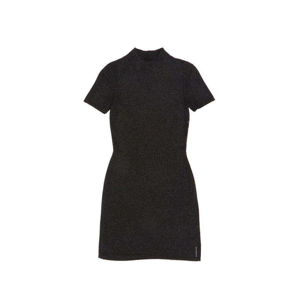 Alexander Wang Embellished Hotfix Mini Dress