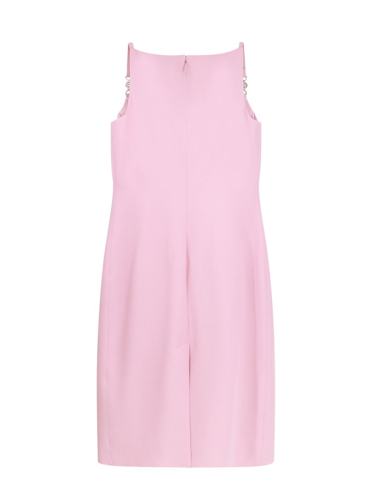 Versace Sleeveless Crepe Midi Dress