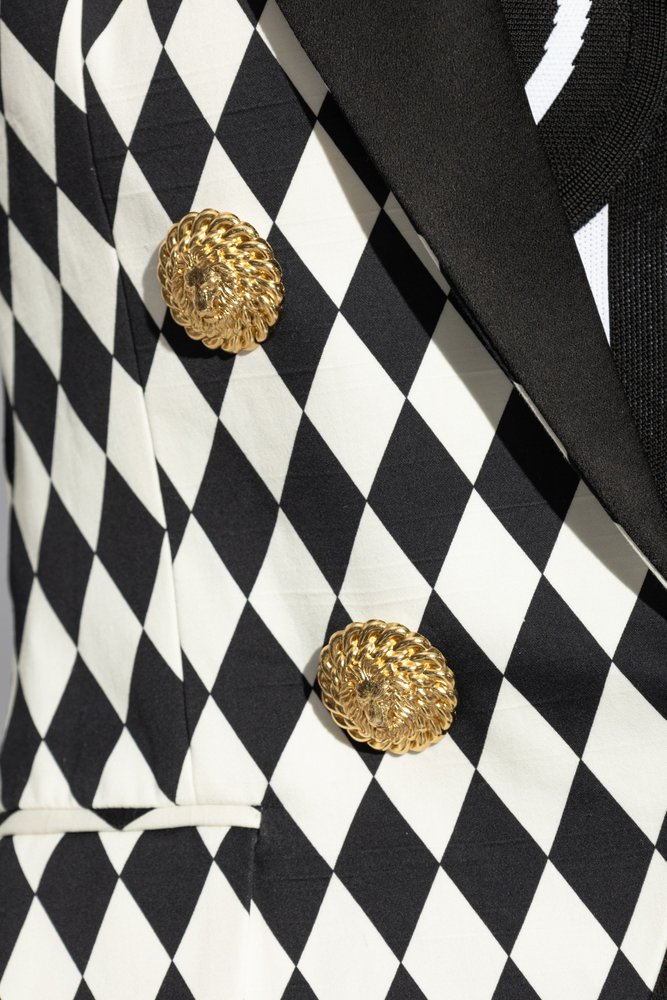 Balmain 6-Button Diamond Jacket