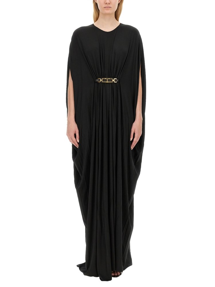 Tom Ford Satin Stretch-Jersey Kaftan Dress