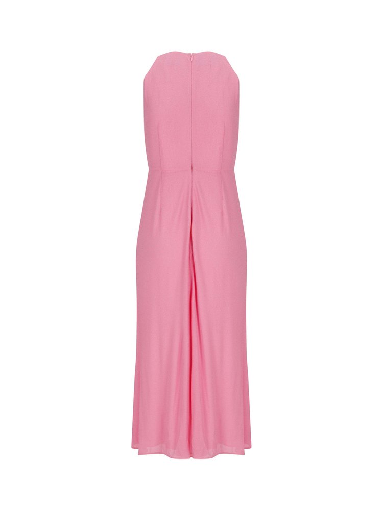 Prada Roundneck Ruched Dress