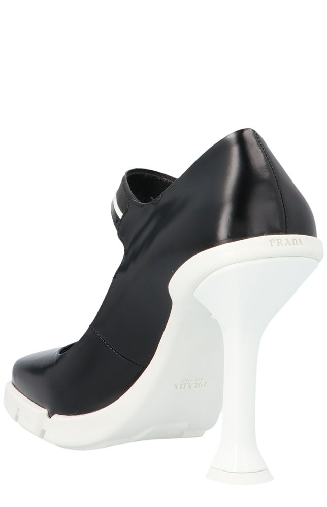 Prada Square Toe Pumps