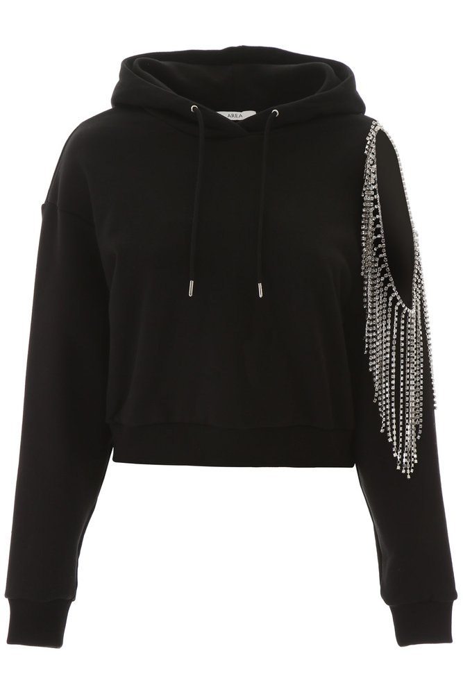 Area Cut Out Hoodie