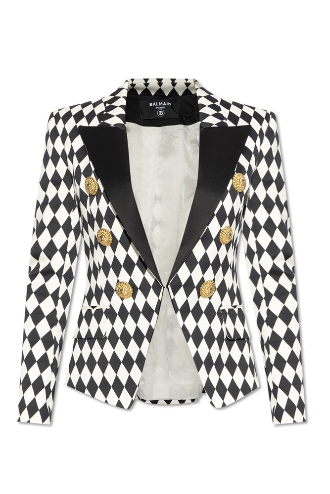 Balmain 6-Button Diamond Jacket