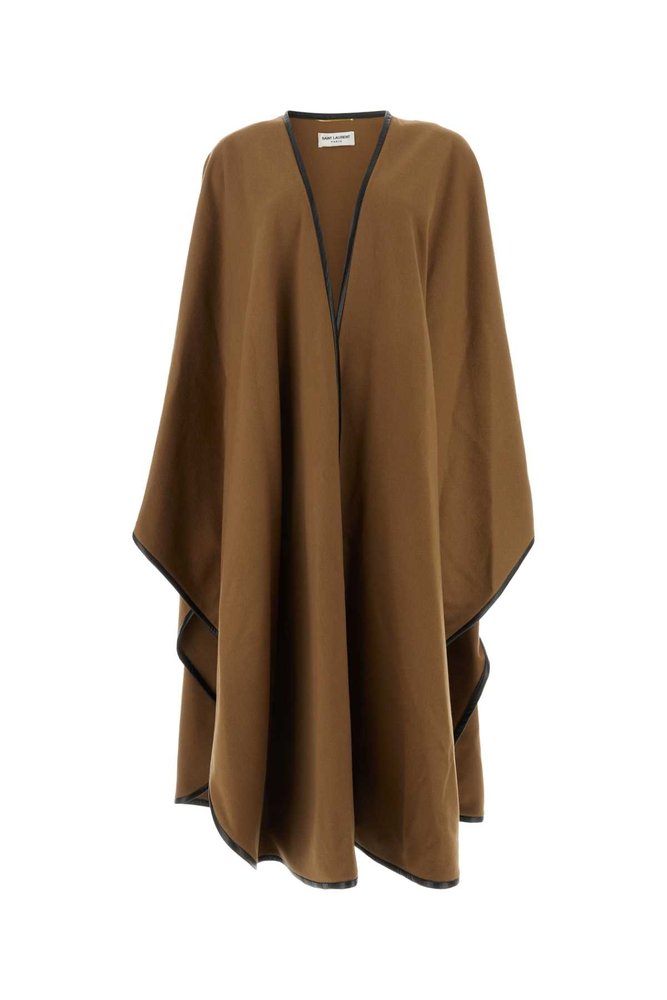 Saint Laurent Open Front Cape