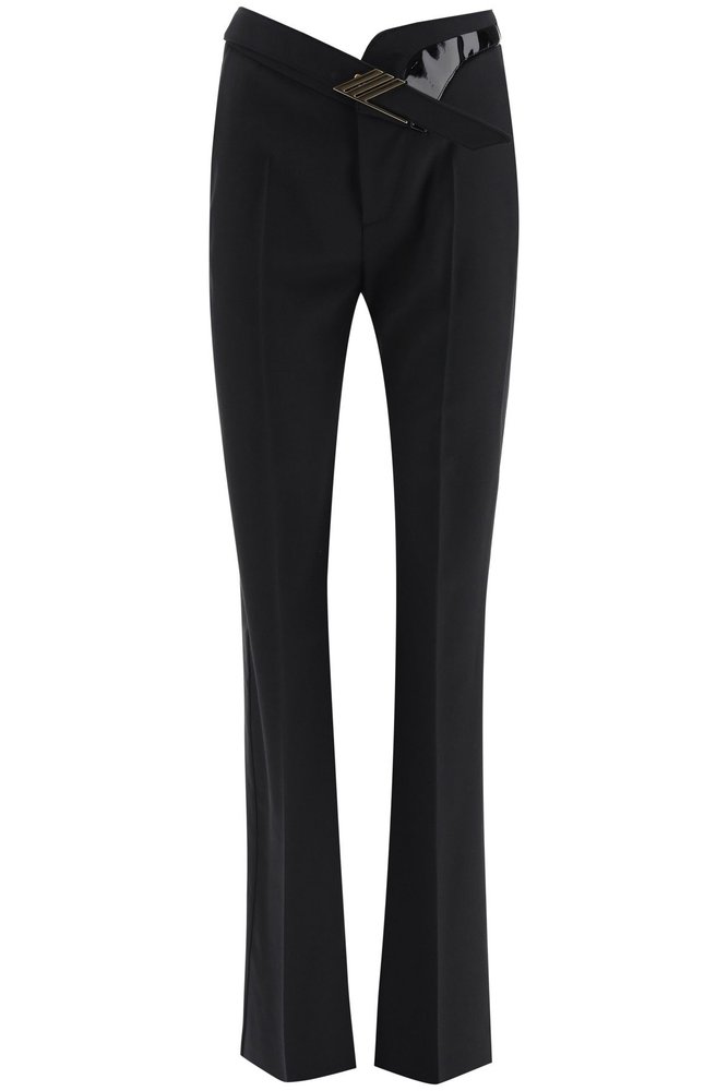 The Attico Straight Leg Tailored Pants